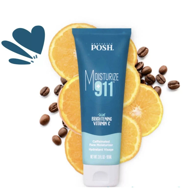 Perfectly Posh 4 Perfectly Posh Moisturizer 911 Caffeinated Face Lotion New/Sealed