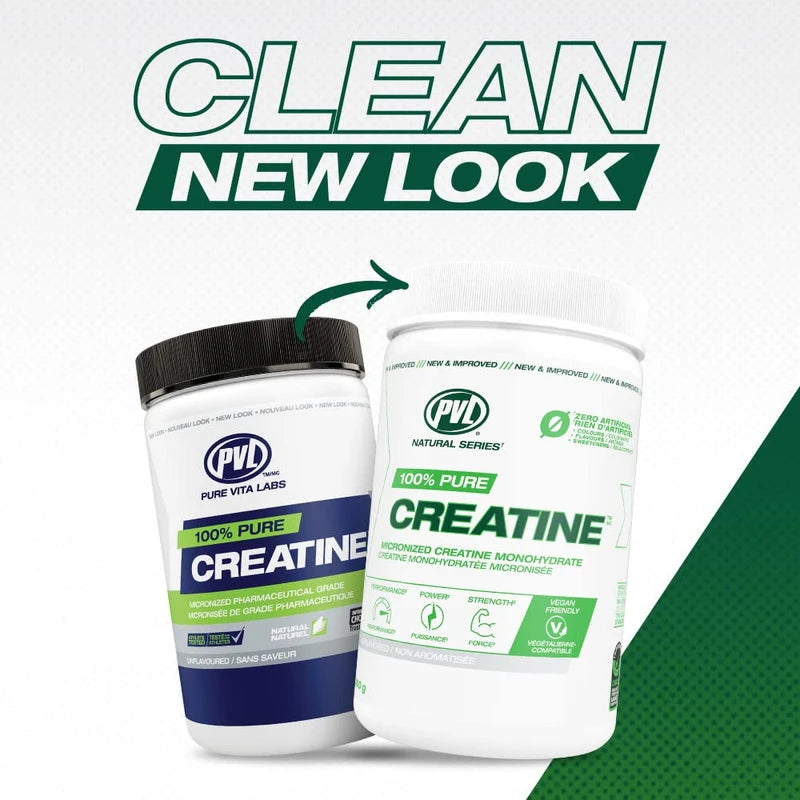 PVL 100% Pure Creatine | Creatine Monohydrate Micronized Powder | Pre-Workout Supplement | 300 g | Unflavoured