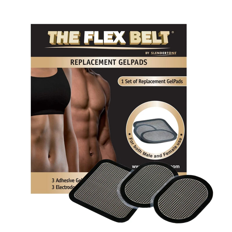 THE FLEX BELT GEL PADS for Abdominal Toning System (one set)
