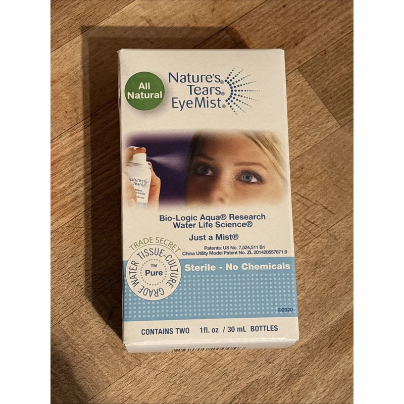 Natures Tears Eye Mist Eyemist Spray Dry Eye Bio-Logic Aqua DISCONTINUED Sealed