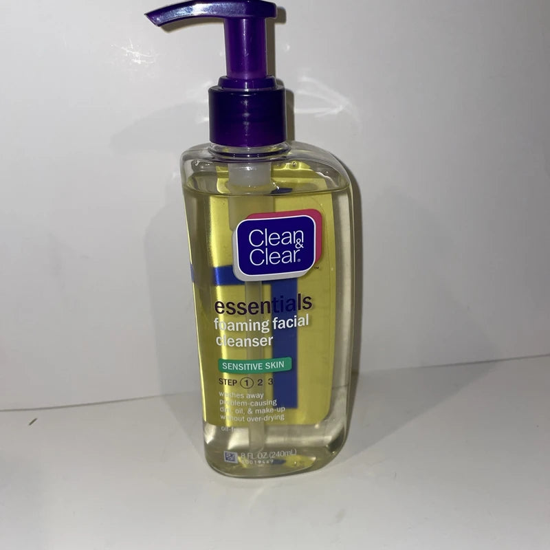 Clean & Clear Essentials Foaming Facial Cleanser Sensitive FACE ORIGINAL