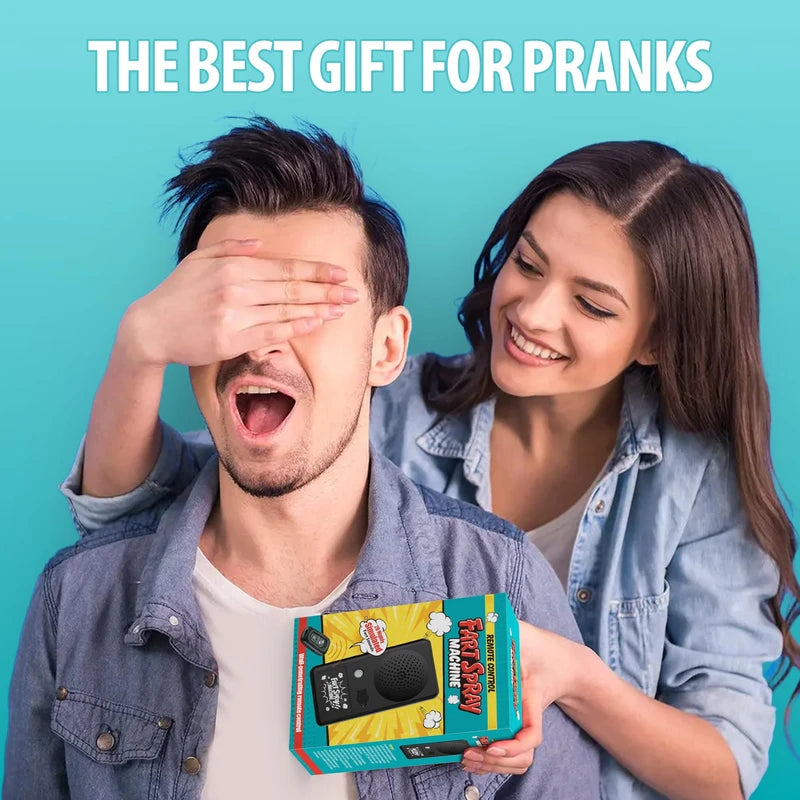 Fart Machine with Remote, Remote Controll Fart Spray Machine with 20 Realistic Sounds,Fart Spray Prank Toy, Pranks Jokes Gag Gift for Kids Adults