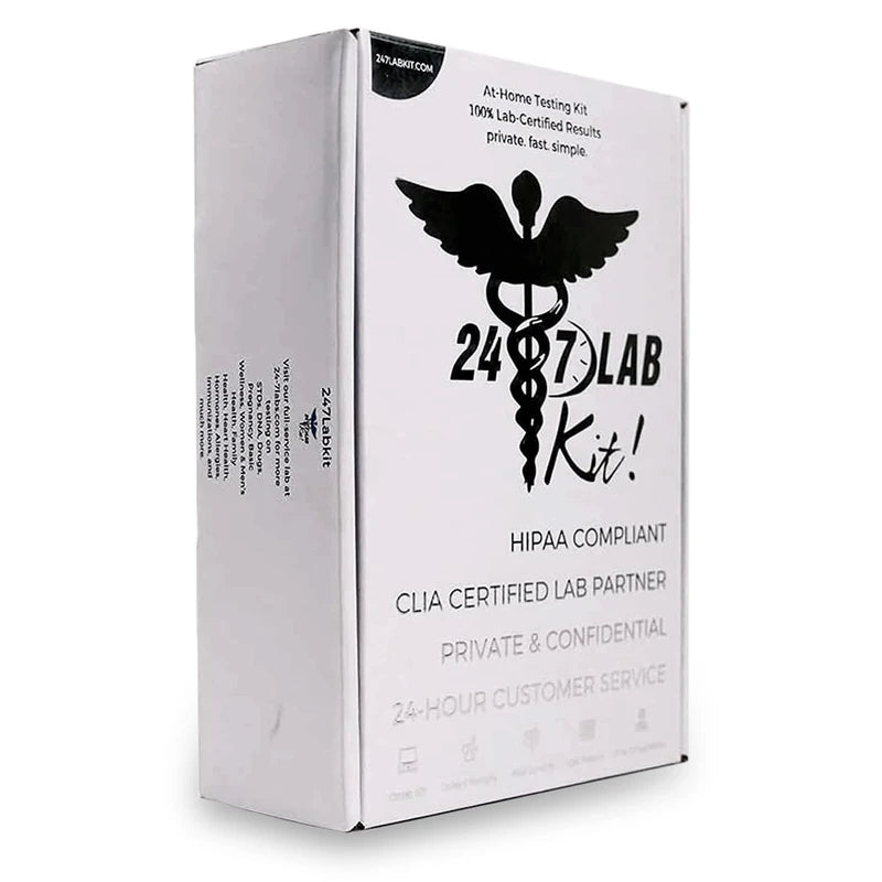 Herpes Lesion Swab Test At-Home STD Testing Kit for Women and Men - Accurate and Discreet Results CLIA Certified Labs