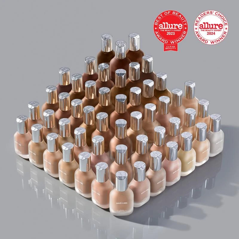 Haus Labs by Lady Gaga TRICLONE™ SKIN TECH MEDIUM COVERAGE FOUNDATION Concealer Makeup - Color: 145 Light Cool