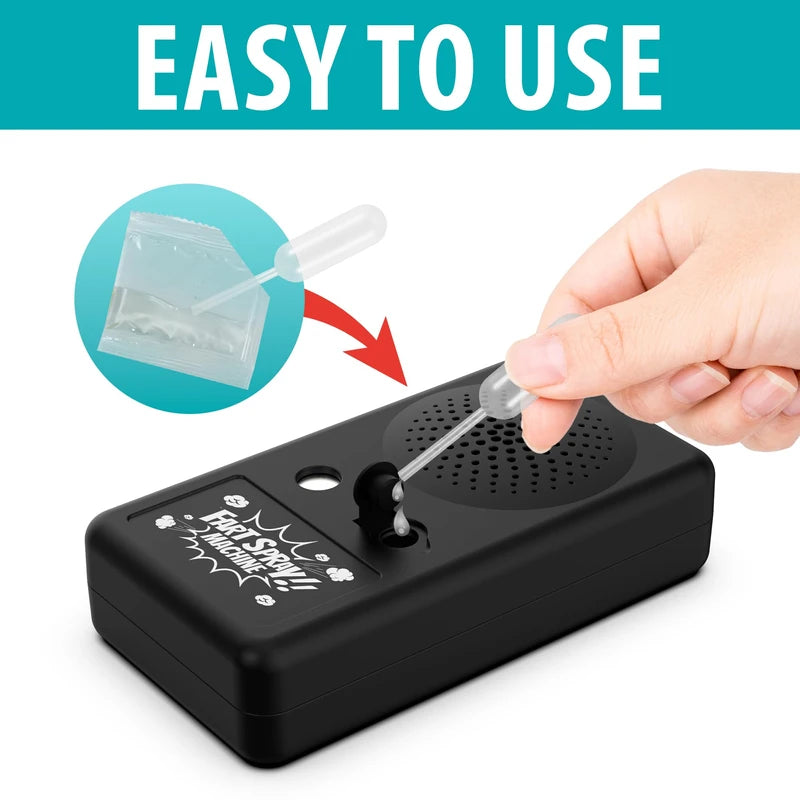 Fart Machine with Remote, Remote Controll Fart Spray Machine with 20 Realistic Sounds,Fart Spray Prank Toy, Pranks Jokes Gag Gift for Kids Adults