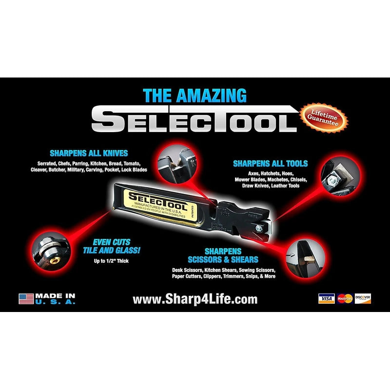 Selectool SEL001 Master Sharpener, Black