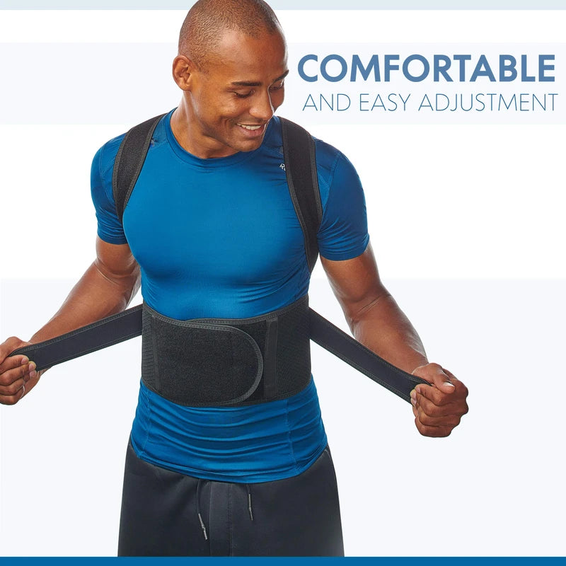 Back Brace Posture Corrector for Men and Women - Adjustable Posture Back Brace for Upper and Lower Back Pain Relief - Muscle Memory Support Straightener (XX-Large)