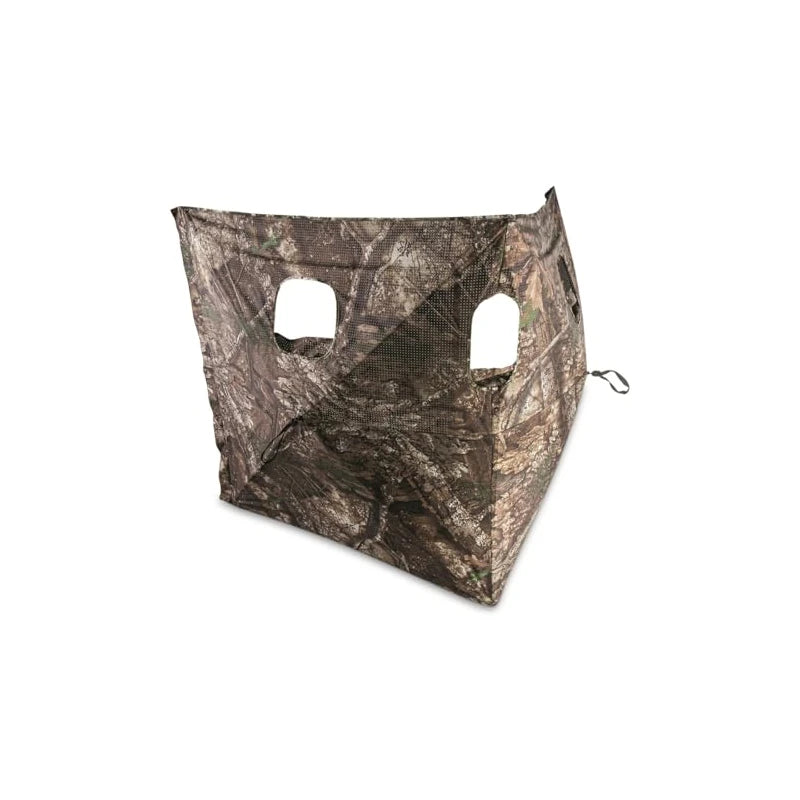 Guide Gear Dual Hub Turkey Hunting Ground Blind, 1-2 Person Tent, Duck, Deer Hunting Gear Equipment Accessories, 36"x 36" RT APX