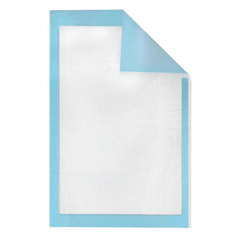 HALYARD* Disposable Standard Underpads Incontinence Pads, 23”x36” Case of 150, Lt. Blue-Comfortable Chucks Pads, Disposable, for Adults-Soft Bed Pads for Elderly/Adult Patients, 48822 (Case of 150)