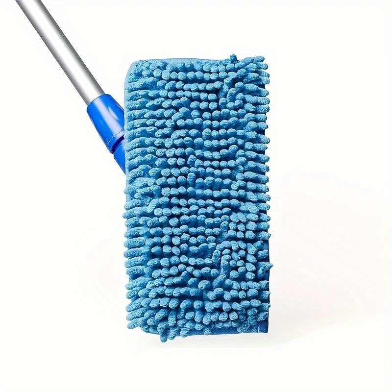 Baseboard Pro Mucho Mop - Baseboard CleanerTool With Handle -Clean Base Boards EasilylMicrofiber | Professional Quality | MachineWashable L Lightweight