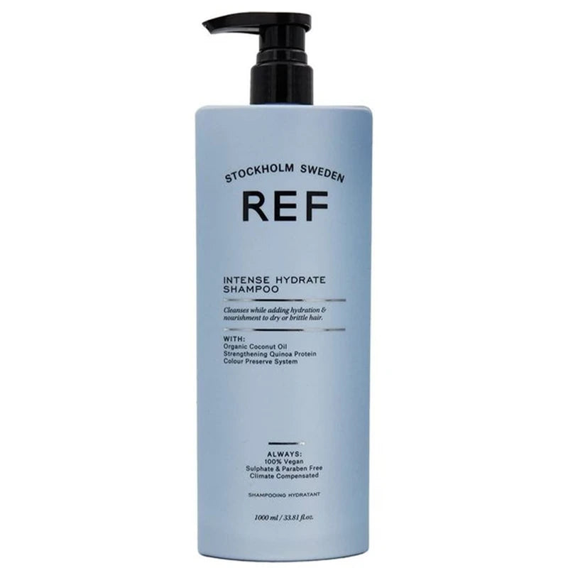 Ref Intense Hydrate Shampoo 1000ml Sulfate-free shampoo with natural extracts specially selected to protect, strengthen and hydrate the hair.
