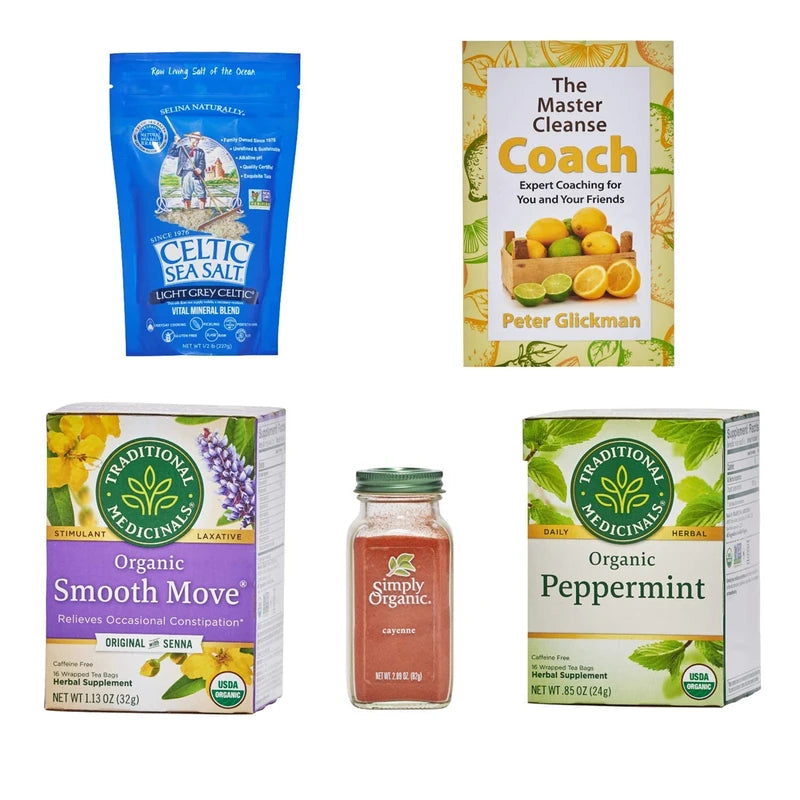 Maple Valley Maple Valley 10 Day Organic Master Cleanse Lemonade Detox/Kit with Peter Glickman Master Cleanse Coach Book