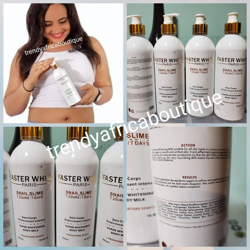 faster white paris 2pcs FASTER-WHITE Paris Body Lotion & FC75 Paris Glycerin👌