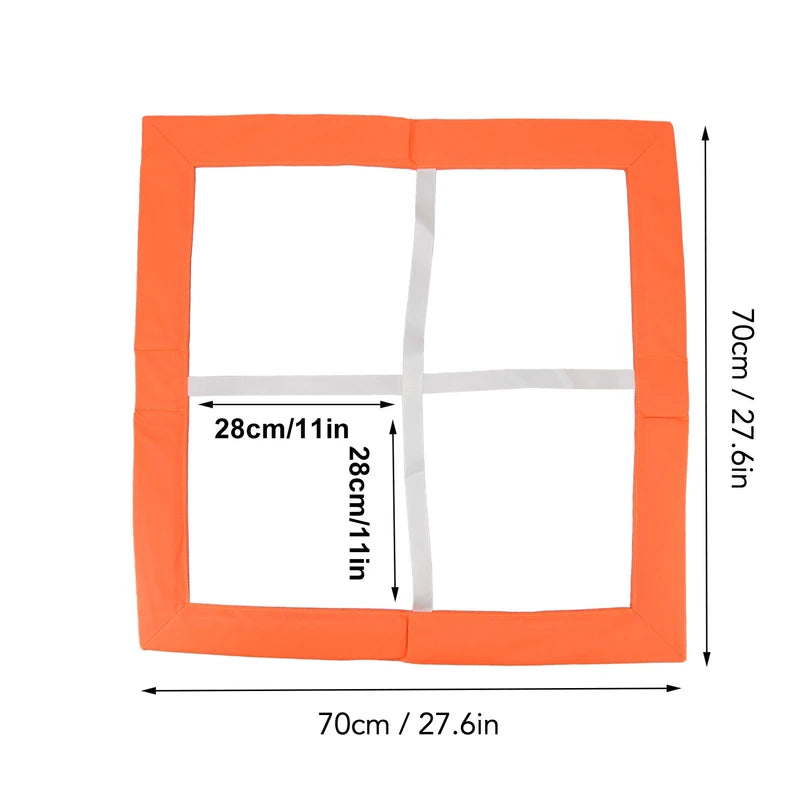 Agility Trainer Square Folding Portable Speed Agility Trainer for Fitness Enthusiasts