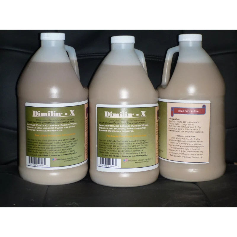 Dimilin -X Koi & Goldfish Treatment: Anchor Worm, Fish Lice flukes diflubenzuron