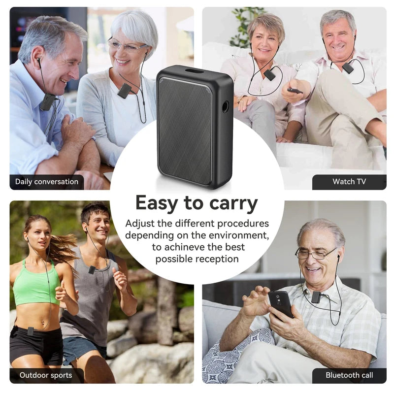 Hearing Aids for Seniors Severe Hearing Loss, 16-Channel Hearing Aids for Seniors Rechargeable with Noise Cancelling, 5 Volume Hearing Amplifier for Seniors Adults Hearing Assist Device