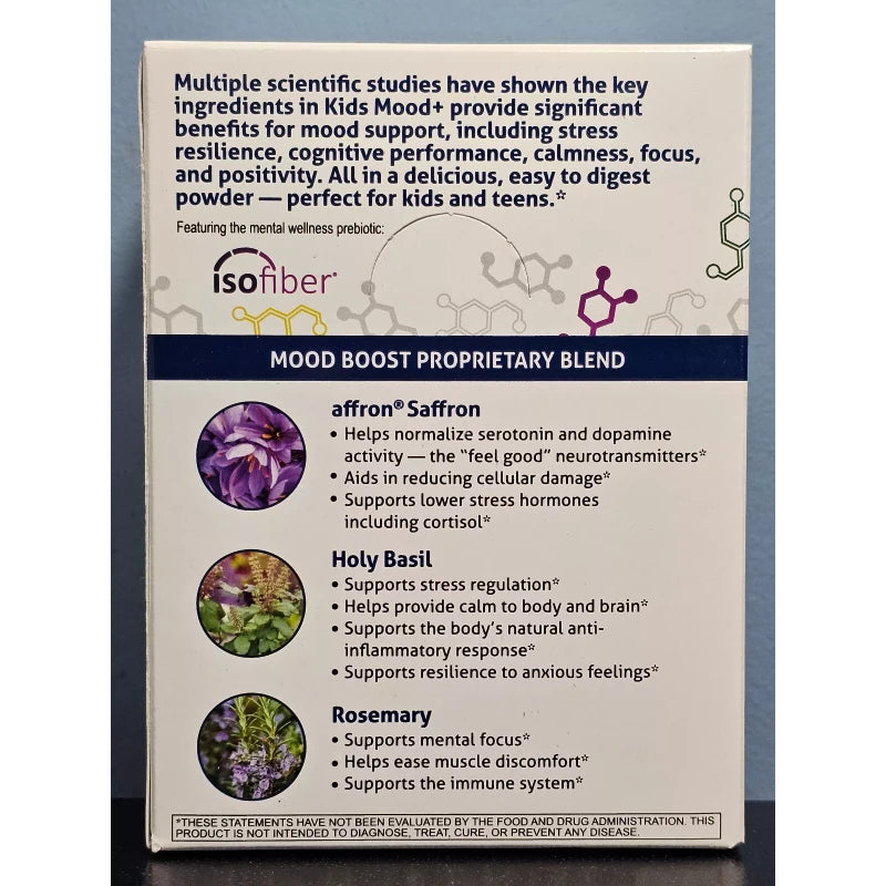 Amare Global Kids Mood+ Natural Sugar Free Support 30 Sticks - New! Exp 6/2025