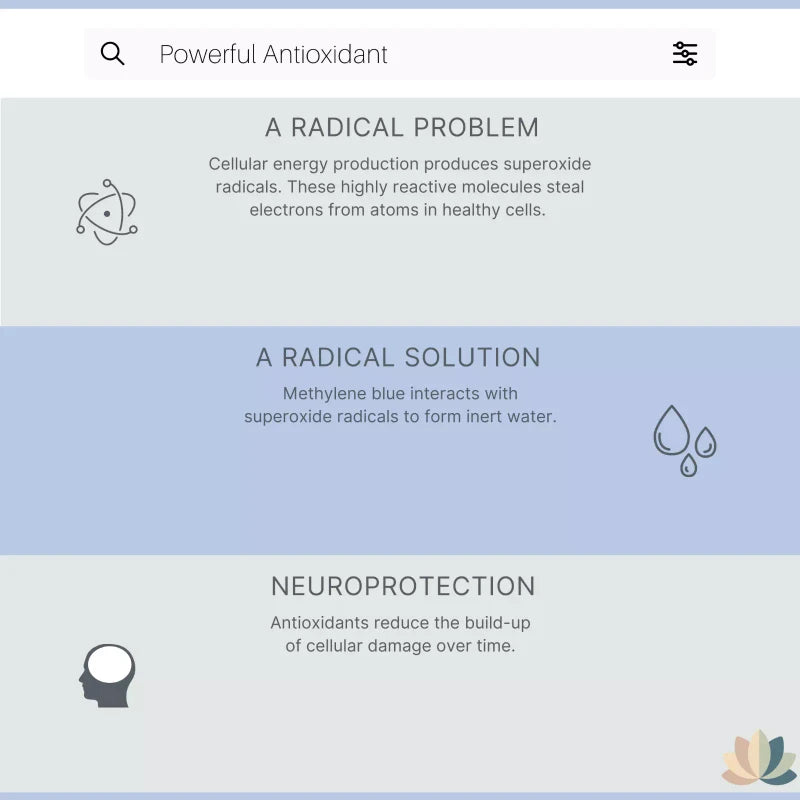 LIV Methylene Blue USP Pharmaceutical Grade 1% | 600mg • 2oz - 60mL