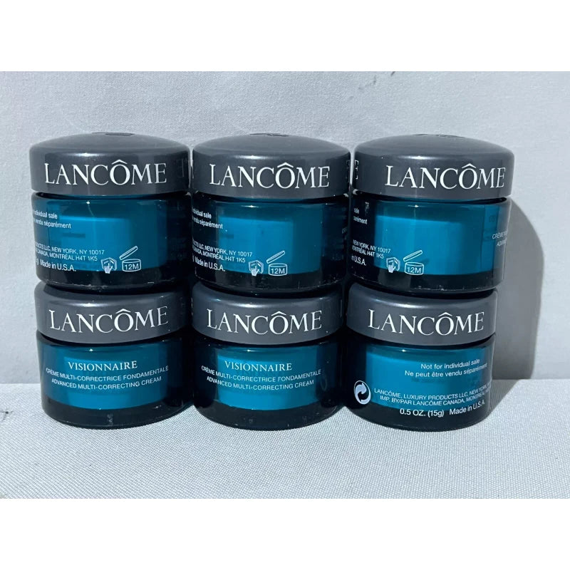 Lancome Lot of 6 Lancome Visionnaire Advanced Multi-Correcting Cream ~ 0.5 oz x 6