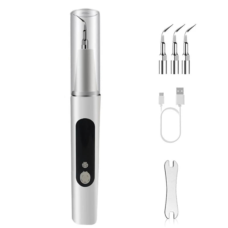 NBGRVLS Plaque/Tartar Remover for Teeth, Dental Calculus Remover Teeth Cleaning Kit with LED Light & 5 Adjustable Modes