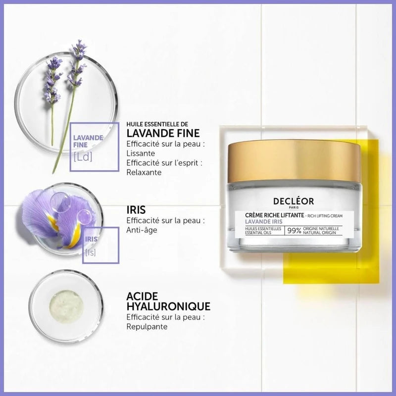Decléor Lavender Iris Lifting Rich Cream 50ml