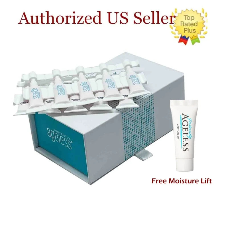 Instantly Ageless, Al instante sin edad Antiarrugas Instant 25 vials Exp 01/2027