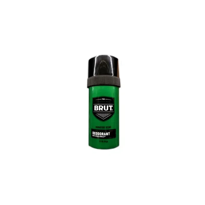 BRUT 6 Pack - Brut Signature Scent Round Deodorant Stick, 2.5 Oz.