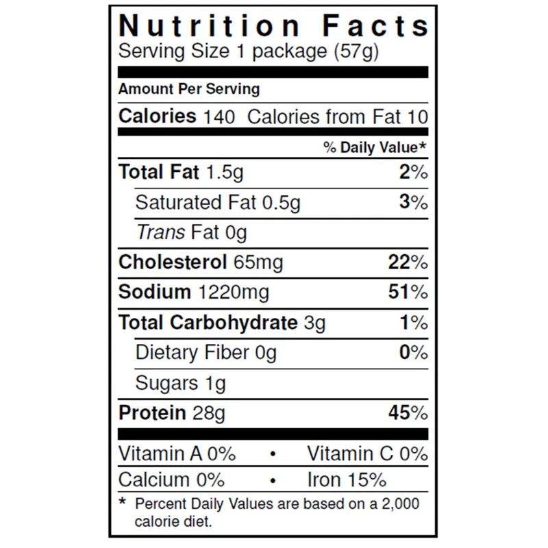 Wild Bill’s Hickory Smoked Beef Jerky From The Jar 2 Ounce Pack (3 count)