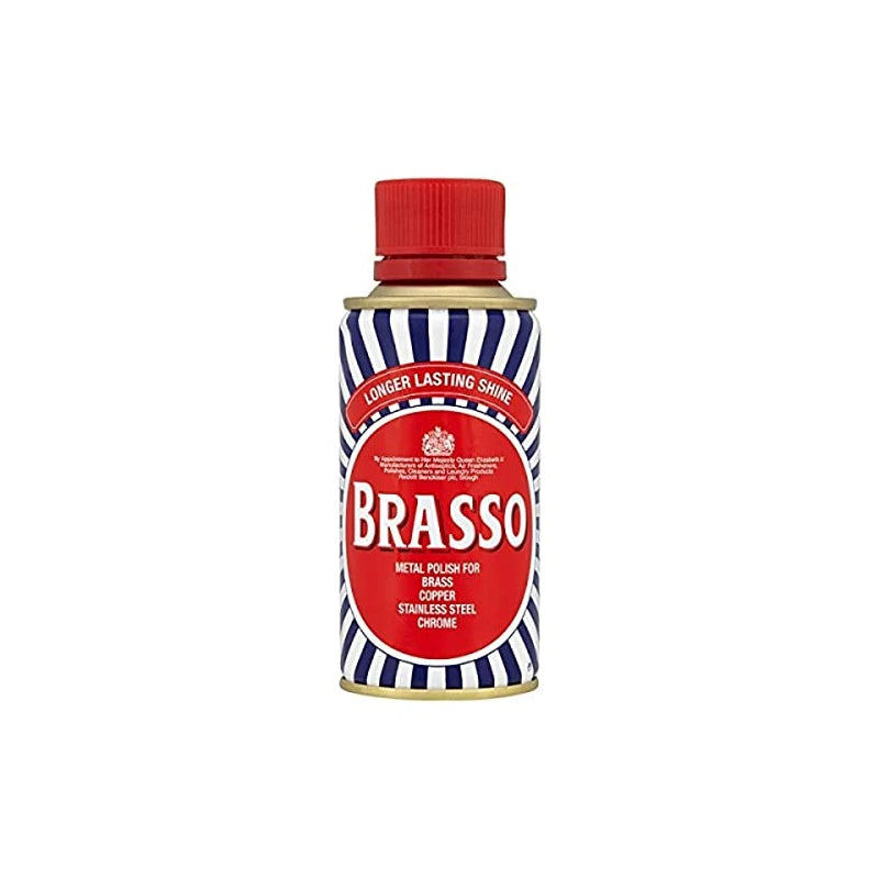 Brasso Liquid Metal Brass Copper Chrome Polish 175Ml