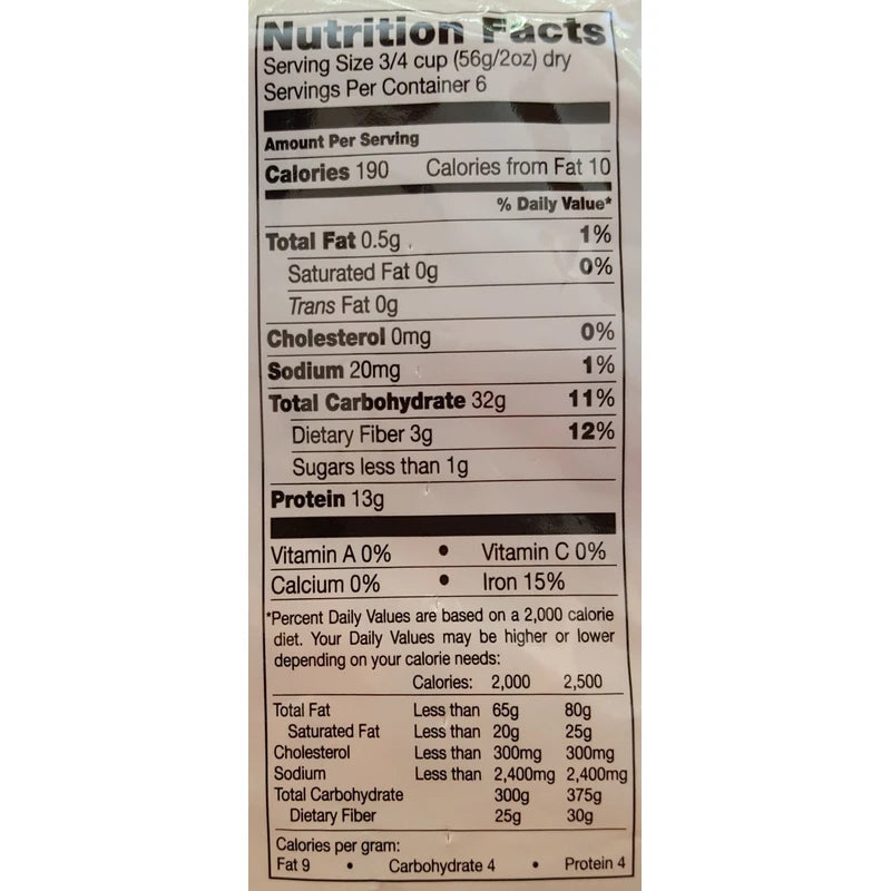 Trader Joes Organic Red Lentil Sedanini, 12 ounces