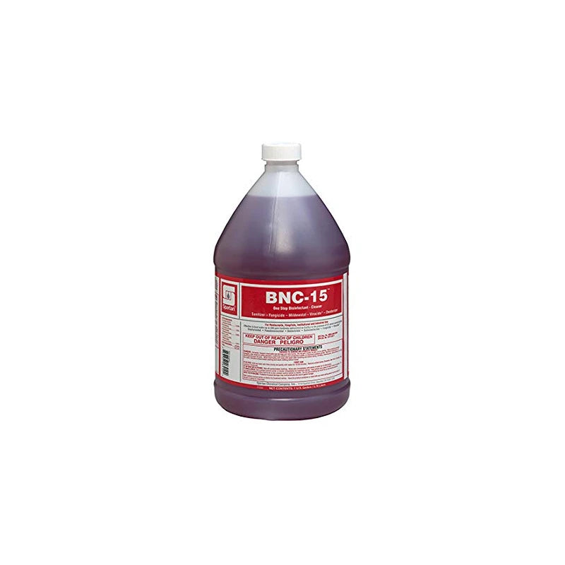 Spartan Chemical BNC-15 Sanitizing Solution Non-Acid Disenfectant, Virucide, Sanitizer, Fungicide, Mildewstat. (1 Gallon)
