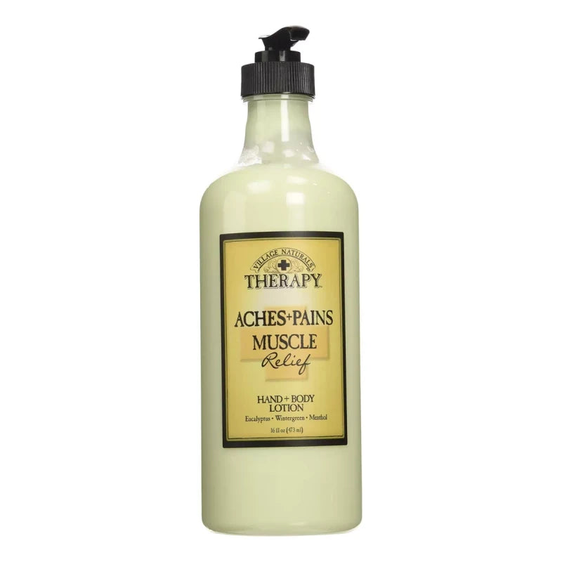 Village Naturals Therapy, Loción, Aches And Dolores Alivio M