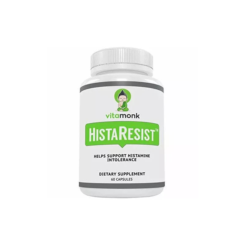 Vitamonk HistaResist™ Histamine Blocker for Histamine Intolerance - DAO Enzyme Supplement