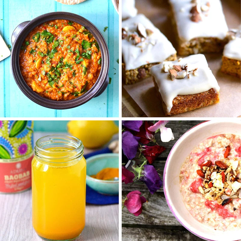 Aduna Non-Heating baobabusu-pa-huru-tupauda- (Baobab Fruit Pulp Powder) , , ,