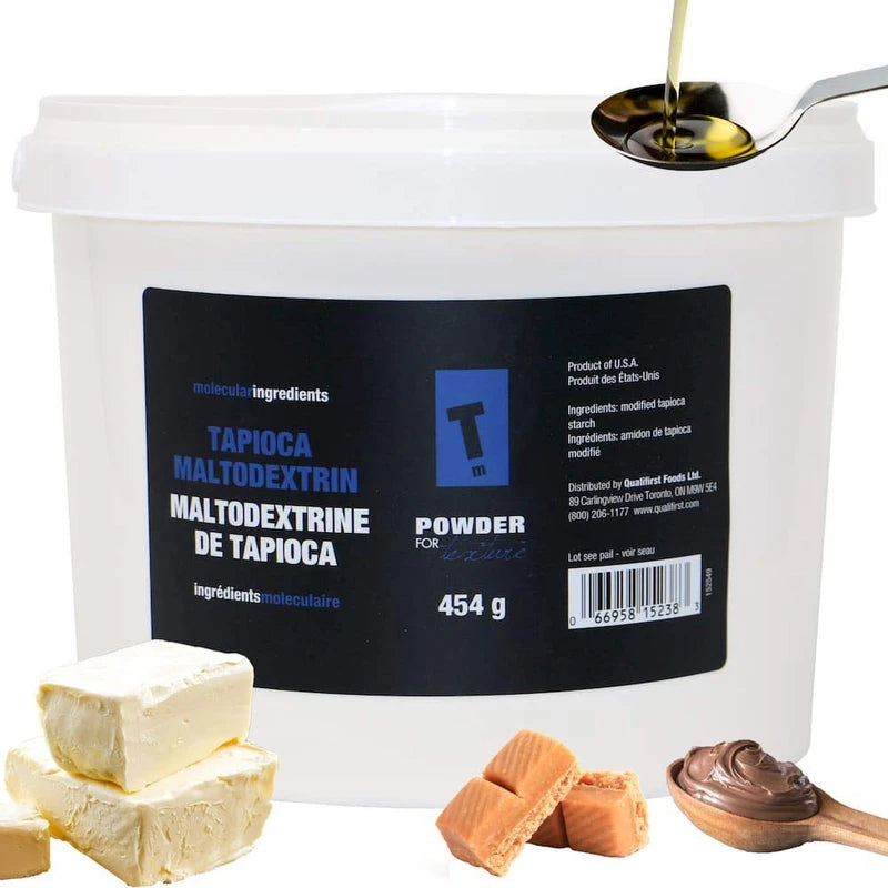 Pure Tapioca Maltodextrin (Molecular Gastronomy), 454g (1 lb) - TextureStar