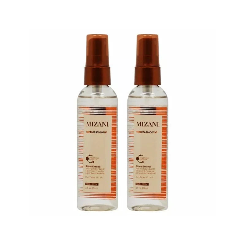 Mizani Therma Smooth Shine Extend Anti Humidity Spray 3oz (2pack)