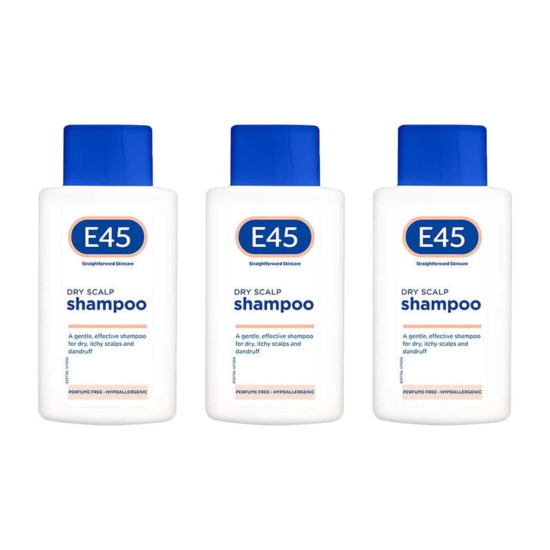 E45 Dry Scalp Shampoo, 200ml | x3 Pack