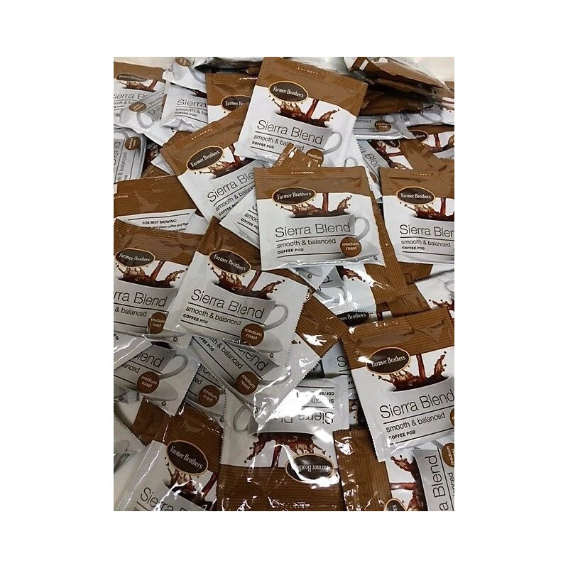 Farmer Brothers 100 Pods Senseo compatible Farmer Bros Sierra Blend Medium Roast Coffee Pods