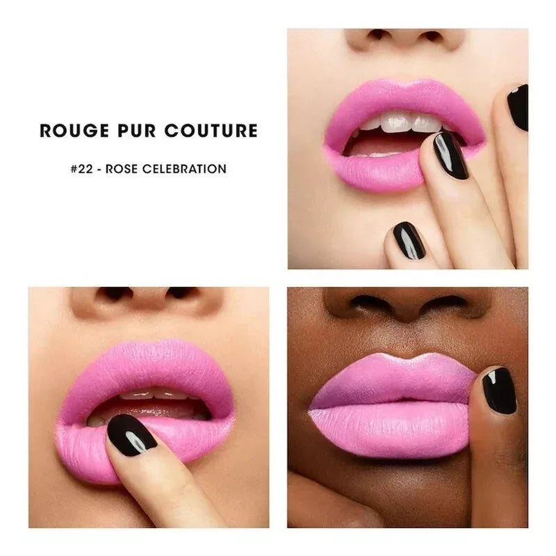 Yves Saint Laurent Rouge Pur Couture Lipstick Shade 22 ROSE CELEBRATION 3.8g