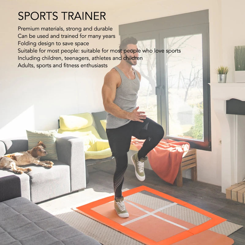 Agility Trainer Square Folding Portable Speed Agility Trainer for Fitness Enthusiasts