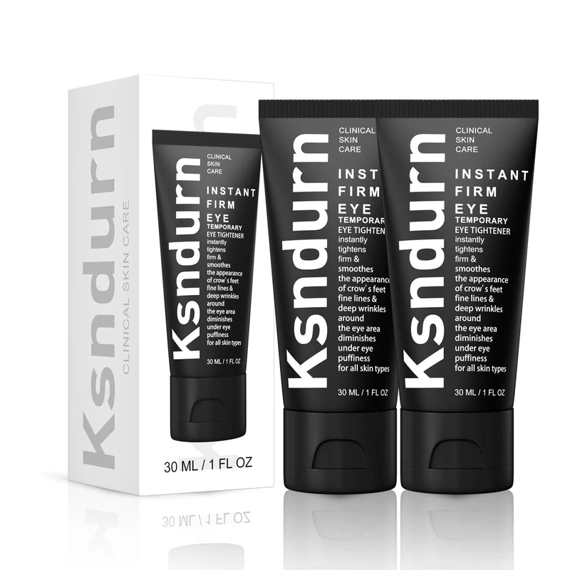 Celyn Instant Firm Eye Tightener, Ksndurn Eye Bag Cream - Reduce Eye Bags, Fade Fine Lines, Dark Circles, Tightens & Smoothes Fine Lines (2Pcs x 30ml)