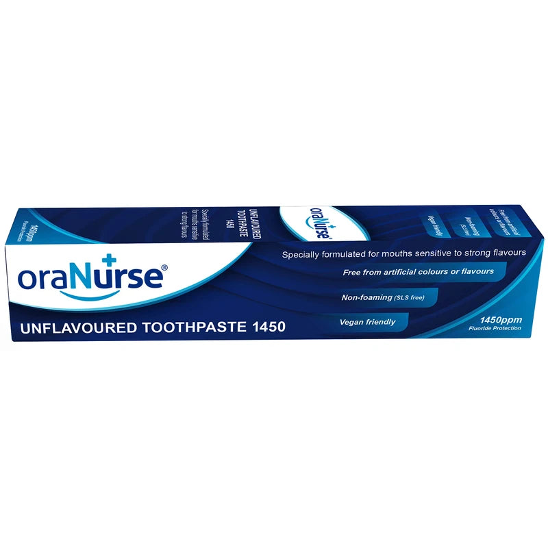 Oranurse 50ml Unflavoured Toothpaste Pack of 2