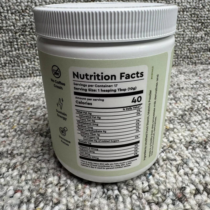 Karma Kitchen Instant Matcha 6 Oz Premium Japanese Green Tea