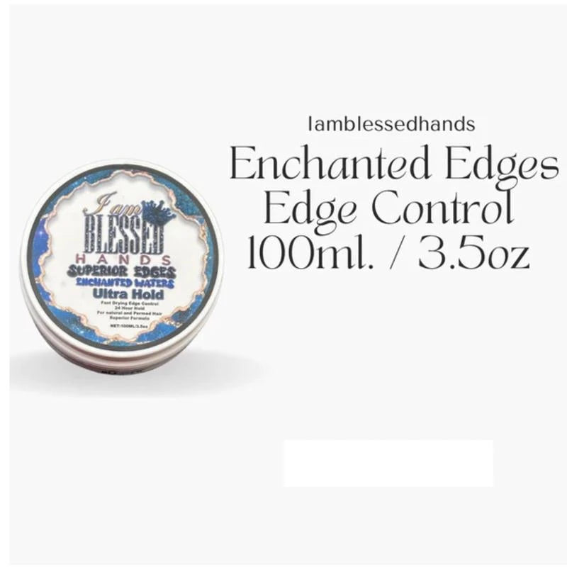 Iamblessedhands superior edges edge control gel Hair Styling - Specification: Medium (3.5 oz) lightly scented