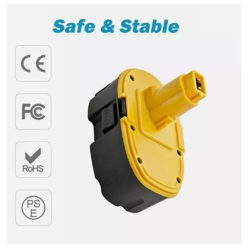 DEWALT 2Pack 18V Battery for Dewalt 18 Volt XRP Battery DC9096-2 DC9098 DC9099 DW9096