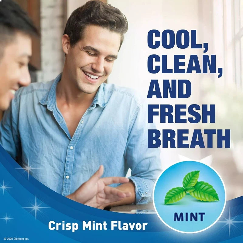 ACT Anticavity Zero Alcohol Fluoride Mouthwash With Dosing Cup, Mint, 18 fl oz