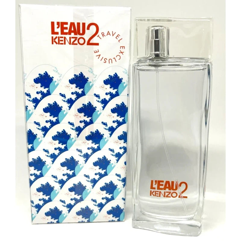 KENZO L'EAU 2 KENZO by Kenzo Travel Exclusive 3.3 oz EDT Men's Cologne NIB