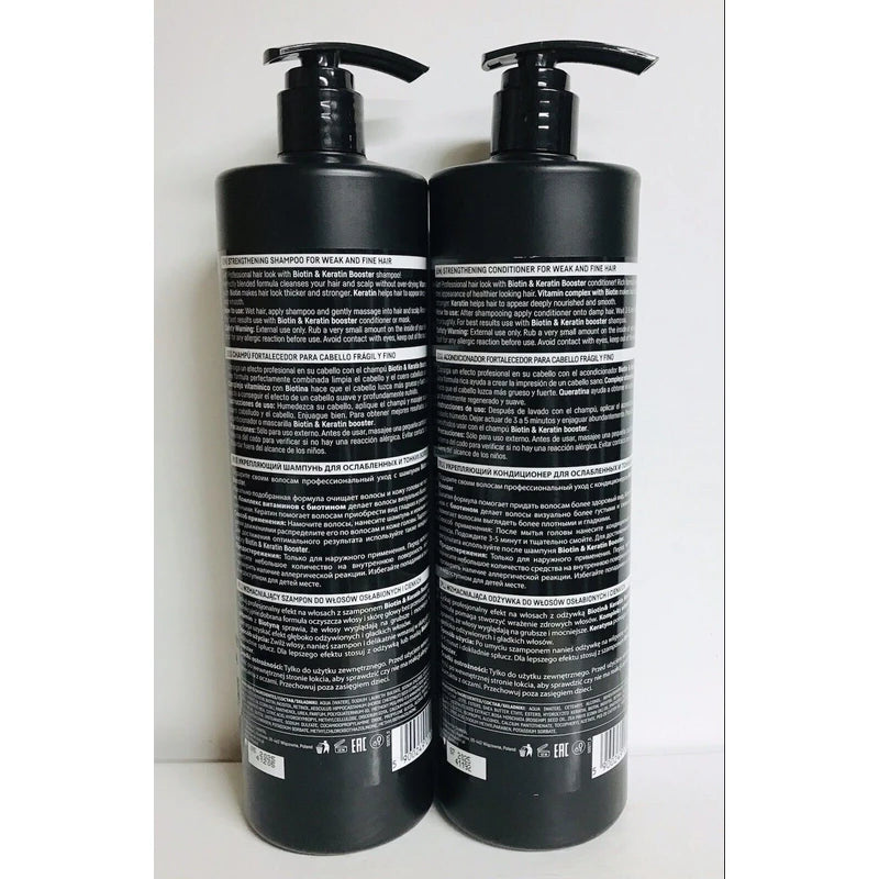 Chantal Biotin & Keratin Booster Strengthening Shampoo & Conditioner 35.27 fl oz Each