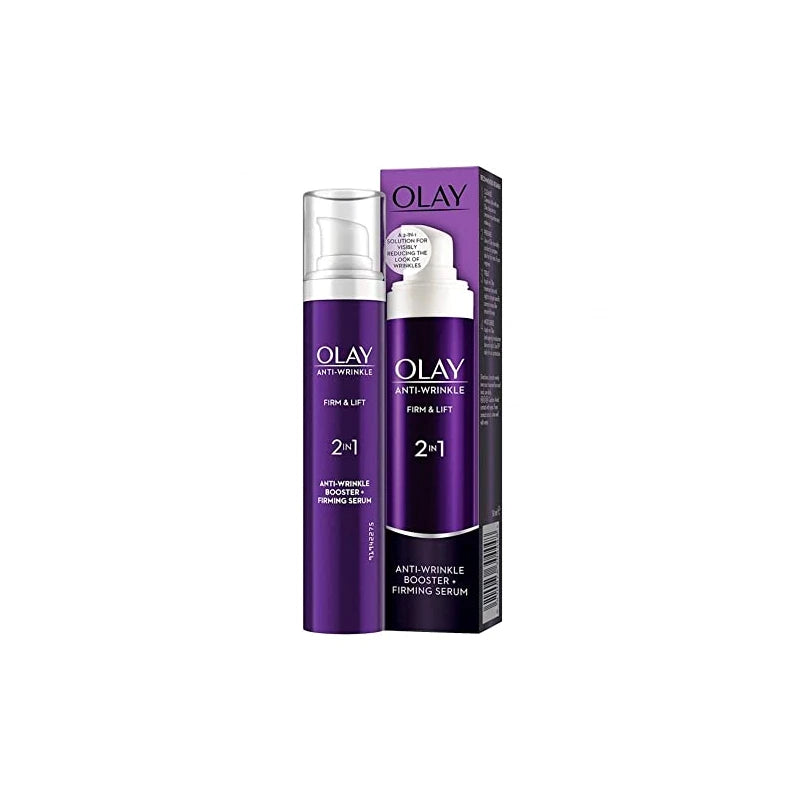 4 x Olay Anti-Wrinkle Firm & Lift 2 in 1 Day Cream And Serum 50 ml