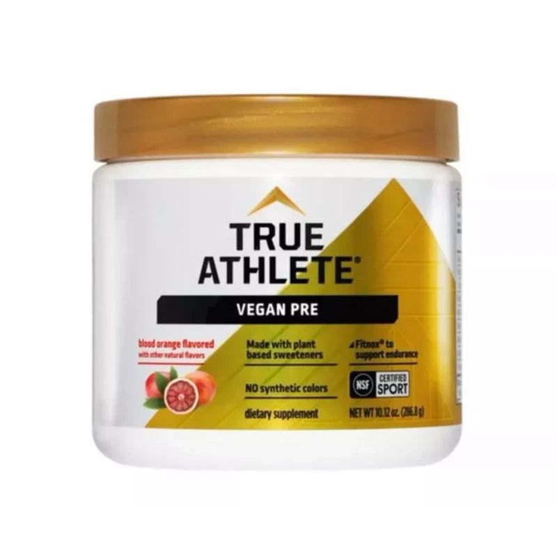 True Athlete Plant-Based Pre-Workout “ Blood Orange (10.12 oz./30 Servings)